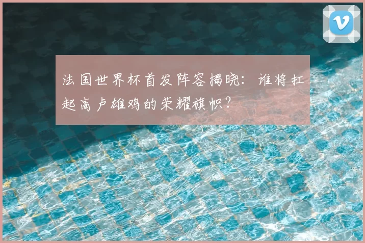 法国世界杯首发阵容揭晓:谁将扛起高卢雄鸡的荣耀旗帜?