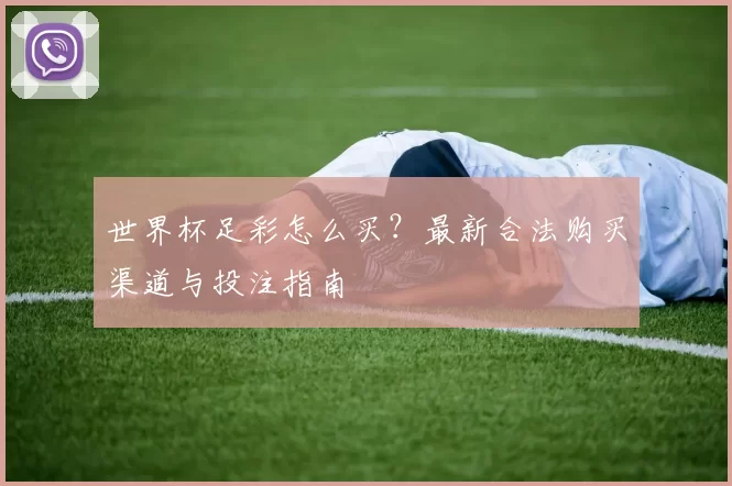世界杯足彩怎么买？最新合法购买渠道与投注指南
