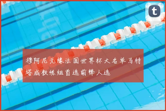 穆阿尼无缘法国世界杯大名单马特塔成教练组首选前锋人选